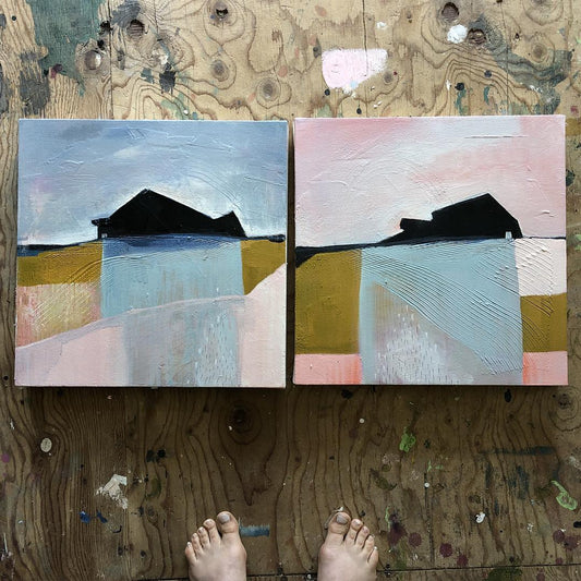 Imaginary Pastoral Commission 14'' x14''