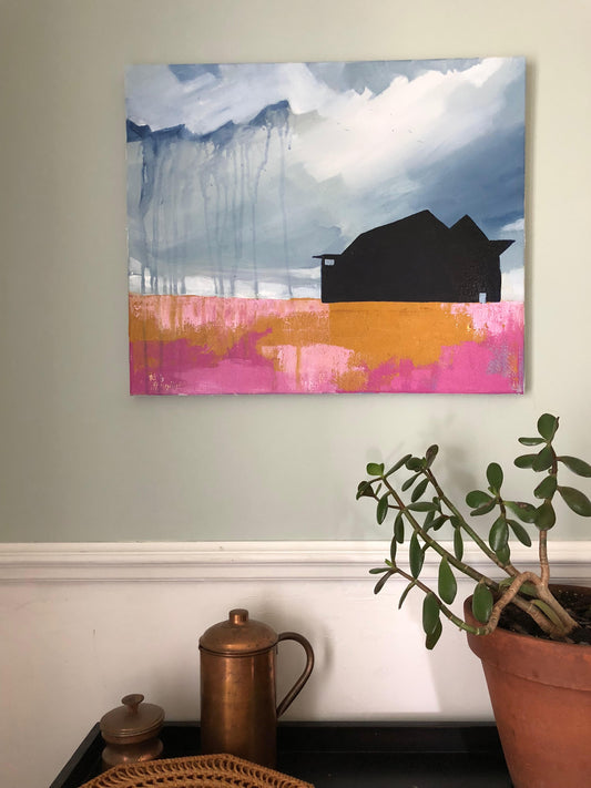 Imaginary Pastoral Commission 14'' x14''